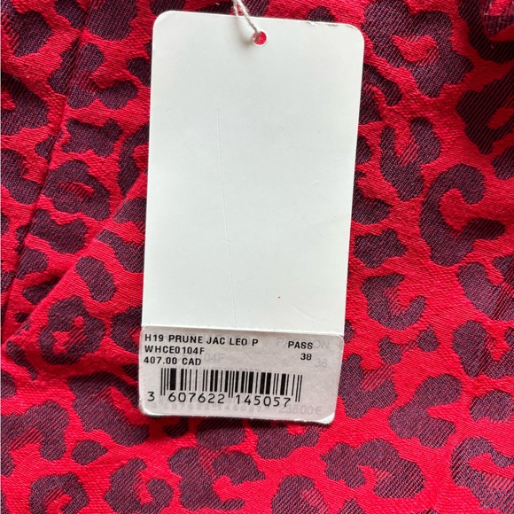 Zadig Voltaire Prune Jac Leo Pants Passion NWT - 38 - Picture 5 of 5